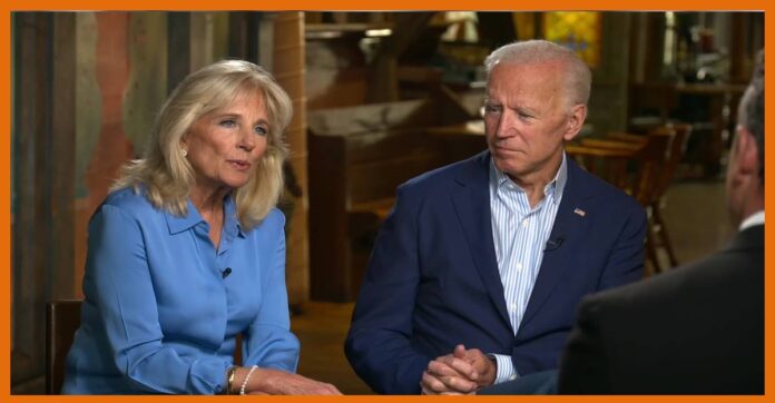 Biden with wife