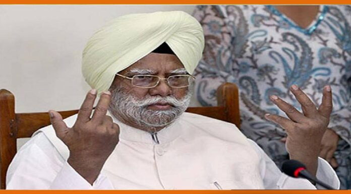 कांग्रेस के दिग्गज नेता का हुआ निधन Boota Singh