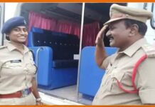 Andhra Cop Greets Duty Daughter, Viral Picture Wins Hearts