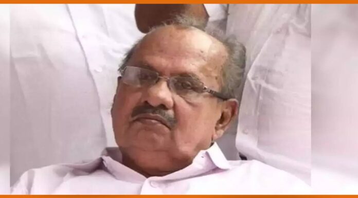 कांग्रेस के वरिष्ठ नेता और पूर्व राज्य मंत्री केके रामचंद्रन का हुआ निधन K.K Ramchandran