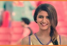 विंक क्वीन प्रिया प्रकाश का एक नया अवतार Priya Prakash