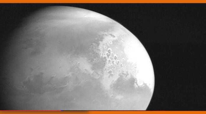 China’s Mars Probe launched video footage from its spacecraft Chaina Mars