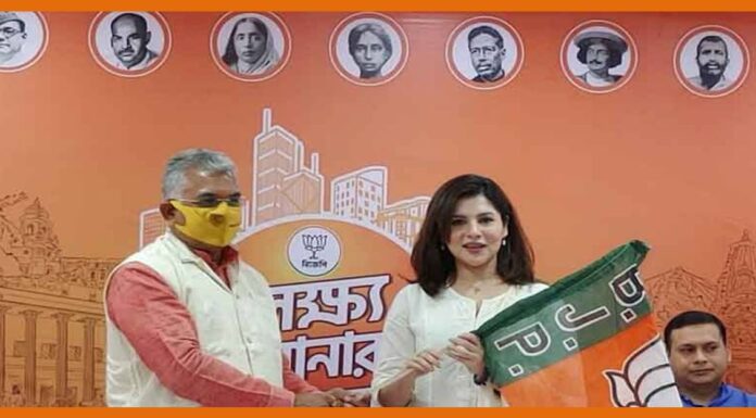 अब बंगाल में भाजपा भी फिल्मी सितारों से सजने लगी है Payal sarkar