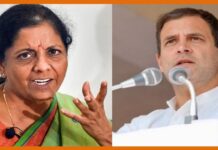 Nirmala Sitharaman called Rahul Gandhi Doomsday man for India rahul sitharaman