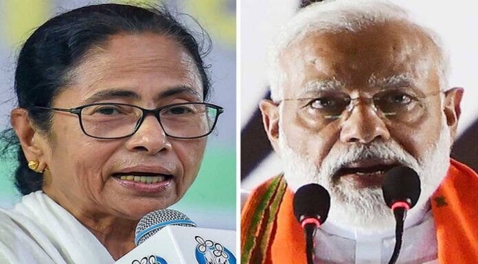 जन रैली को संबोधित करने के दौरान CM ममता के विरोध में PM मोदी ने लगाया ये नारा Bangal election
