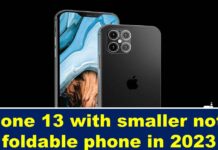 iPhone 13 with smaller notch, foldable phone in 2023 Iphone 13