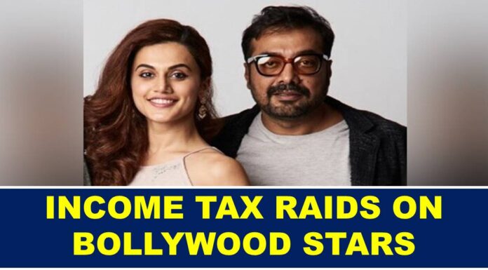 INCOME TAX RAIDS ON TAAPSEE PANNU, ANURAG KASHYAP IN MUMBAI RAIDS