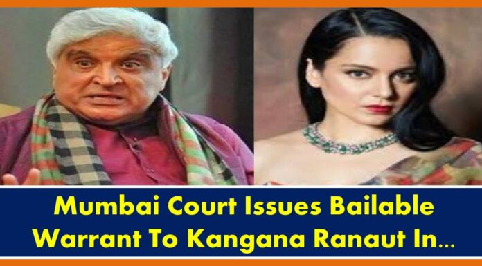 Mumbai Court Issues Bailable Warrant To Kangana Ranaut In… warrant