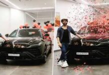 Video: अभिनेता कार्तिक आर्यन ने खरीदी लैम्बोर्गिनी, कीमत जानकार रह जाएंगे दंग Kartik Aaryan