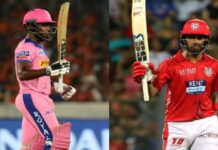 राजस्थान और पंजाब की प्लेइंग इलेवन, जानें पिच रिपोर्ट RRVSKXIP-1