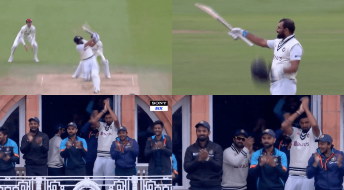 शमी बुमराह ने दिखाया बल्ले से दम ,भारत की हार टली ,अब निगाहे जीत पर। Mohammed-Shami-Fifty-Lords