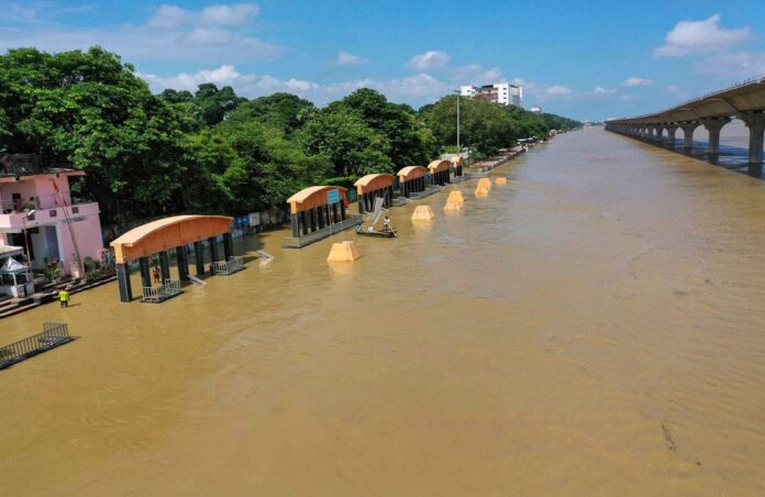 ganga level rise