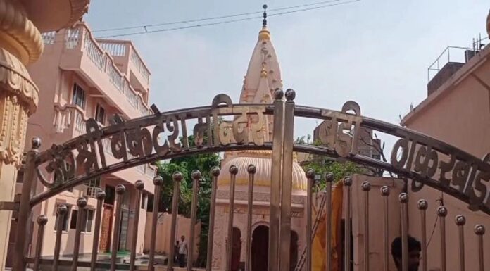 उद्घाटन होने के 1 साल के बीच ही विवादो में घिरा बिहार बक्तियारपुर स्थित वेंकटेश मंदिर।
