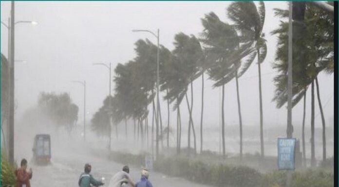 बिहार में आई बेमौसम बारिश, दिखा ‘गुलाब साईक्लोन’ का असर। gulab cyclone