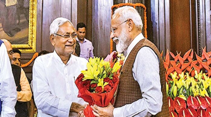 मुख्यमंत्री ने दी मोदी जी को बधाई ; आज प्रधानमंत्री के जन्मदिन पर बिहार में चलाया जा रहा है टीकाकरण महाअभियान। nitish kumar wishes modi birthday