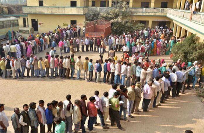 voting in panchayat election