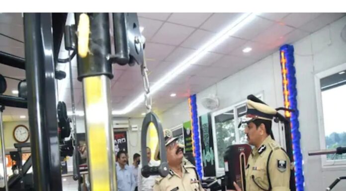 बिहार के डीजीपी ने किया एटीएस मुख्यालय में जिम का उद्घाटन ! ADG BIHAR