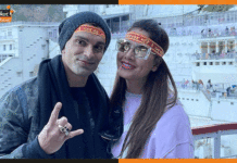 माता के दरबार में अपने पति के साथ पहुंची बिपाशा बसु bipasha