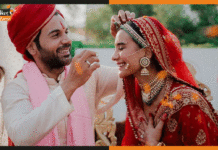 शादी की तस्वीरों में एक दूजे की आंखों में खोये दिखे Rajkummar और Patralekhaa rajkummar