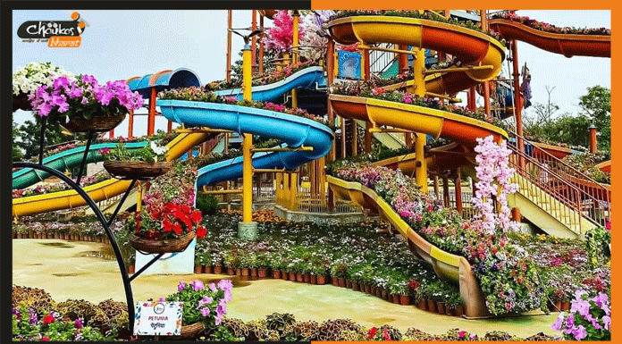 इस वाटर पार्क में पग-पग पर खिलें हैं फूल water park