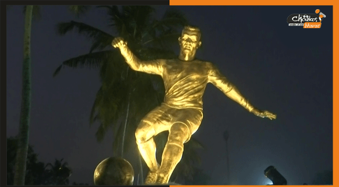 इस पुर्तगाली फुटबॉलर को भारत में मिला सम्मान, स्थापित हुई प्रतिमा Cristiano Ronaldo