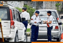 गाड़ी पर ये टेप लगाना हुआ जरूरी, नहीं तो देना होगा 10,000 का जुर्माना bihar-traffic-police