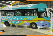 पेट्रोल के गम को धुएं में उड़ाएं, आ गई हाइड्रोजन बस hydrogen bus