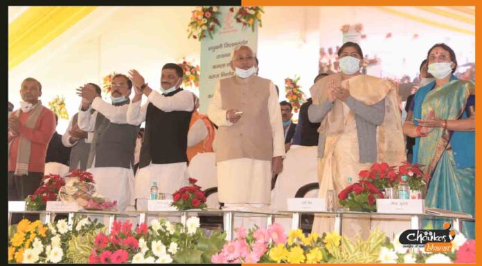 मधुबनी में बन रहा है बिहार का तीसरा बराज, बाढ़ से मिलेगी राहत nitish-kumar