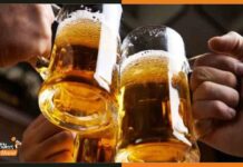 शराबबंदी वाले बिहार में जाम छलकाते पकड़ाया रिटायर्ड पुलिस अफसर का बेटा sharab