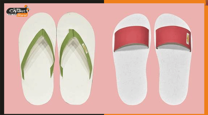 काशी विश्वनाथ मंदिर में अब श्रद्धालु पहनेंगे कागज़ की चप्पल Handmade Paper Slippers