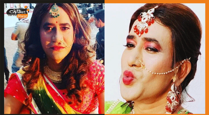 निरहुआ ने जब लहंगा पहन किया डांस तो मच गया धमाल dinesh-lal-yadav