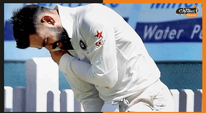 चोट की वजह से टीम से बाहर हुए विराट कोहली virat kohli