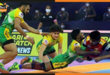 Pro Kabaddi League-8 : पटना की लगातार 7वीं जीत, बुल्स को 2 अंक से हराया Patna-Pirates