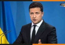 यूक्रेन के राष्ट्रपति ज़ेलेंस्की की कार का हुआ एक्सीडेंट Volodymyr Zelenskyy