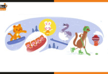 गूगल ने बनाया एक खास डूडल, आज से शुरू होगा विंटर ओलंपिक doodle