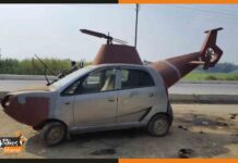 डिजिटल इंडिया का आत्मनिर्भर अविष्कार: अब ‘हेलीकॉप्टर’ से दूल्हनिया ले जाएंगे दूल्हे राजा helicopter-nano-car