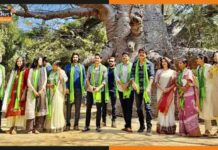 नागार्जुन ने ली इतने एकड़ जमीन, रखी एक शहरी पार्क की आधारशिला nagarjun