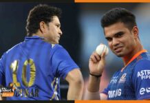 IPL 2022: ज्यादा पैसा देकर अर्जुन तेंदुलकर के खरीदे जाने पर उठे नेपोटिज्म के सवाल sachin-tendulkar-and-arjun-tendulkar