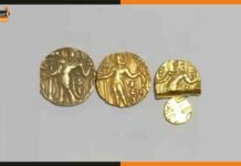 बिहार: यहां मिला गुप्तकालीन सोने का सिक्का, लूटने के लिए लगी भीड़ Gold-Coin
