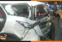 UP डिप्टी CM केशव प्रसाद के बेटे का रोड एक्सिडेंट accident
