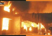 हैदराबाद के कबाड़ा गोदाम में आग लगने से बिहारी प्रवासी मजदूरों की मौत massive fire