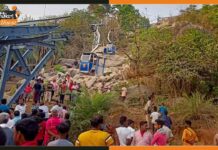 Jharkhand: रोपवे हादसे में 3 की मौत, अब भी फंसे लोग deoghar-Ropeway