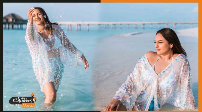 सोनाक्षी सिन्हा ने समुद्र किनारे बढ़ाया इंटरनेट का पारा sonakshi-sinha