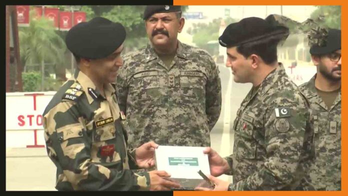 Border Security Force & Pakistan Rangers exchange sweets