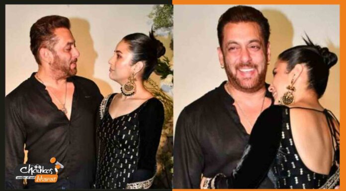 ईद पार्टी पर वायरल हो रहा है शहनाज गिल और सलमान खान की क्यूट बॉन्डिंग salman-khan-shahnaz-gill