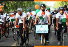 Fit India Freedom Rider Cycle Rally: अनुराग ठाकुर ने किया साइकिल रैली का शुभारंभ Anurag Thakur