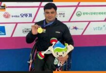 Asia Oceania Para Powerlifting Championship: अशोक मलिक ने जीता गोल्ड मेडल Ashok Malik