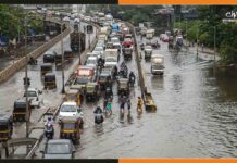 दिल्ली में मानसून का इंतजार खत्म, सुबह से बरस रही राहत से हो रहा जलजमाव Delhi-NCR-Rain-And-Water-Logging