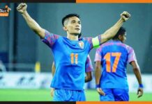 सुनील छेत्री बने अंतरराष्ट्रीय फुटबॉल इतिहास में 5वें सबसे ज्यादा गोल करने वाले खिलाड़ी Sunil-Chhetri