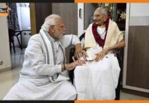 अपने माँ के 100वें जन्मदिन को पीएम मोदी ने बनाया खास heeraben modi